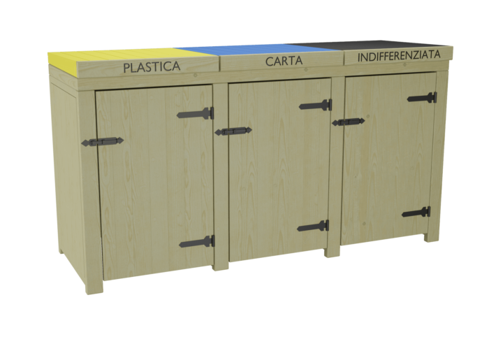 isola ecologica ILT - rendering